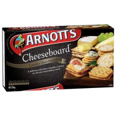 ARNOTTS CRACKERS CHEESEBOARD 250GM Pack Size: 12