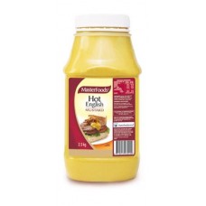 MASTERFOODS HOT ENGLISH MUSTARD 2.5KG Pack Size: 6