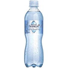 MT FRANKLIN LIGHTLY SPARKLING MINERAL WATER 450ML Pack Size: 24