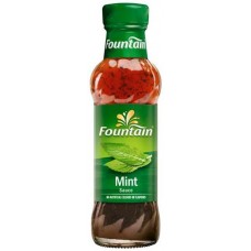 FOUNTAIN SAUCE MINT REGULAR 250ML Pack Size: 8
