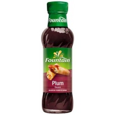 FOUNTAIN SAUCE PLUM 250ML Pack Size: 8
