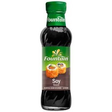 FOUNTAIN SAUCE SOY 250ML Pack Size: 8