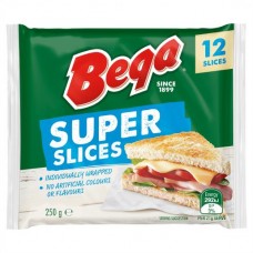 BEGA CHEESE SUPER SLICES 250GM Pack Size: 24