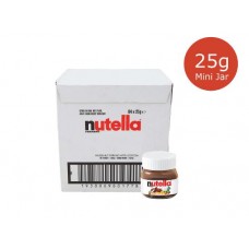 FERRERO NUTELLA MINI JAR 25GM Pack Size: 64