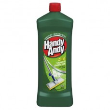 CLOROX HANDY ANDY GREEN DISINFECTING FLOOR CLEANER 750ML Pack Size: 8