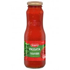 LEGGOS PASSATA ITALIAN HERBS 700G Pack Size: 6