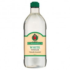 CORNWELLS VINEGAR WHITE 750ML Pack Size: 8