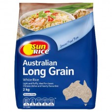 SUNRICE PREMIUM WHITE LONG GRAIN RICE 2KG Pack Size: 6
