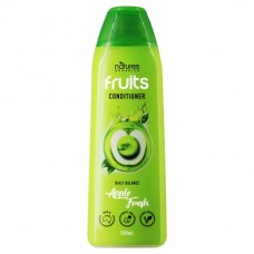 NATURES ORGANIC FRESH APPLE FRUITS HAIR CONDITIONER 500ML Pack Size: 4