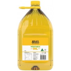 BLACK & GOLD AUSTRALIAN VEGETABLE OIL 4L Pack Size: 4