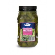 RIVIANA SWEET SPLICED SLICED GHERKIN 2.2KG Pack Size: 6