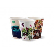 BIOPAK DOUBLE WALL PAPER CUP ART SERIES 50S Pack Size: 20