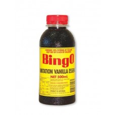 BINGO ESSENCE IMITATION VANILLA 500ML Pack Size: 12