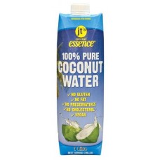 JT'S COCONUT ESSENCE 100% COCONUT WATER 1L Pack Size: 6