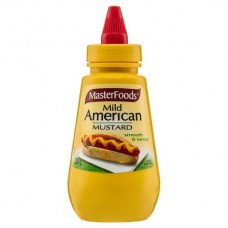 MASTERFOODS MILD AMERICAN MUSTARD 250GM Pack Size: 6