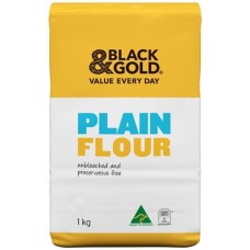 BLACK & GOLD PLAIN FLOUR 1KG Pack Size: 12