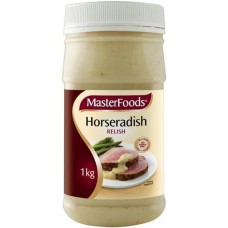 MASTERFOODS HORSERADISH CREAM 1KG Pack Size: 6