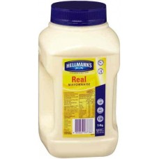 HELLMAN REAL MAYONNAISE 2.4KG Pack Size: 4