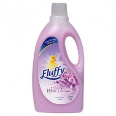 FLUFFY FABRIC SOFTENER WHITE LAVENDER 2L Pack Size: 6