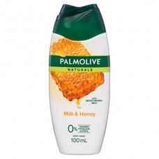 PALMOLIVE NATURALSMILK AND HONEY SHOWER MILK 100ML Pack Size: 6 PALMOLIVE NATURALSMILK AND HONEY SHOWER MILK 100ML Pack Size: 6