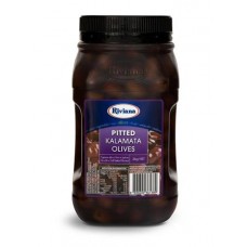 RIVIANA PITTED KALAMATA OLIVES 2KG Pack Size: 6