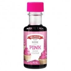 QUEEN PINK CAKE COLOURING Pack Size: 6