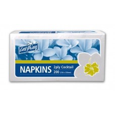 CAST AWAY NAPKIN 2PLY COCKTAIL WHITE 200S Pack Size: 10 CAST AWAY NAPKIN 2PLY COCKTAIL WHITE 200S Pack Size: 10