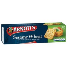 ARNOTTS BISCUITS SESAME WHEAT 250GM Pack Size: 12