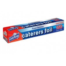 CAST AWAY CATERERS FOIL HEAVY DUTY 44CM X 150M Pack Size: 6 CAST AWAY CATERERS FOIL HEAVY DUTY 44CM X 150M Pack Size: 6
