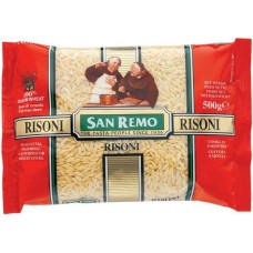 SAN REMO RISONI PASTA 500GM Pack Size: 12