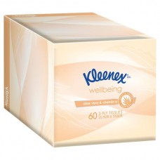 KLEENEX FACIAL TISSUE EXTRACARE ALOE VERA WHITE 60'S Pack Size: 12 KLEENEX FACIAL TISSUE EXTRACARE ALOE VERA WHITE 60'S Pack Size: 12