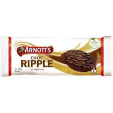 ARNOTTS BISCUITS CHOCOLATE RIPPLE 250GM Pack Size: 16