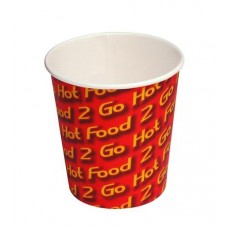CAST AWAY PAPER CHIP CUP HOT FOOD 2 GO 12OZ 50S Pack Size: 20