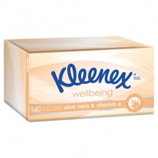 KLEENEX FACIAL TISSUE EXTRACARE ALOE VERA WHITE 140S Pack Size: 24 KLEENEX FACIAL TISSUE EXTRACARE ALOE VERA WHITE 140S Pack Size: 24