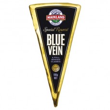 MAINLAND SPECIAL RESERVE BLUE VEIN CHEESE WEDGE 100GM Pack Size: 12
