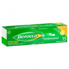 BEROCCA PERFORMANCE ORANGE 15S Pack Size: 10 BEROCCA PERFORMANCE ORANGE 15S Pack Size: 10