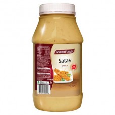 MASTERFOODS SATAY SAUCE 2.7KG Pack Size: 6