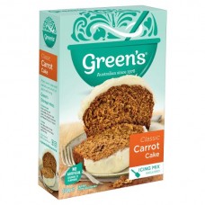 GREENS TRADITIONAL CARROT MIX 470GM Pack Size: 6