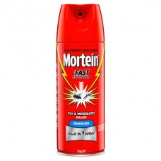 MORTEIN KNOCKDOWN ODOURLESS FLY & MOSQUITO KILLER AEROSOL 250GM Pack Size: 9
