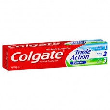 COLGATE TOOTHPASTE TRIPLE ACTION 160GM Pack Size: 12 COLGATE TOOTHPASTE TRIPLE ACTION 160GM Pack Size: 12