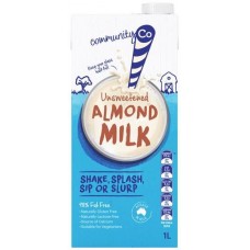 COMMUNITY CO ALMOND MILK 1L Pack Size: 8