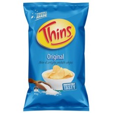 THINS ORIGINAL POTATO CHIPS 45GM Pack Size: 18