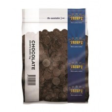 TRUMPS DARK CHOCOLATE BUTTONS 1KG Pack Size: 10