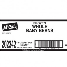 MCCAIN WHOLE BEANS 1.5KG Pack Size: 6