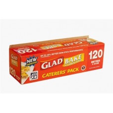 GLAD BAKE & COOKING PAPER 30CM 120M Pack Size: 6 GLAD BAKE & COOKING PAPER 30CM 120M Pack Size: 6