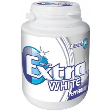 WRIGLEYS EXTRA WHITE 46 PIECE PELLET BOTTLE MEGAPACK 64GM Pack Size: 6