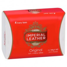 IMP LEATHER LEATHER SOAP ORIGINAL 4X100GM Pack Size: 6 IMP LEATHER LEATHER SOAP ORIGINAL 4X100GM Pack Size: 6