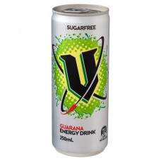 V-ENERGY DRINK SUGAR FREE CAN 250ML Pack Size: 24