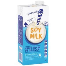 COMMUNITY CO SOY MILK 1L Pack Size: 8