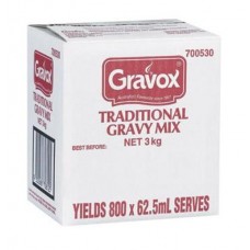 GRAVOX GRAVY TRADITIONAL 3KG Pack Size: 1